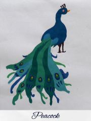 Peacock Painting